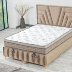 Lit coffre Flavin + 2 Oreillers + 1 Couette + 1 Parure OFFERT
